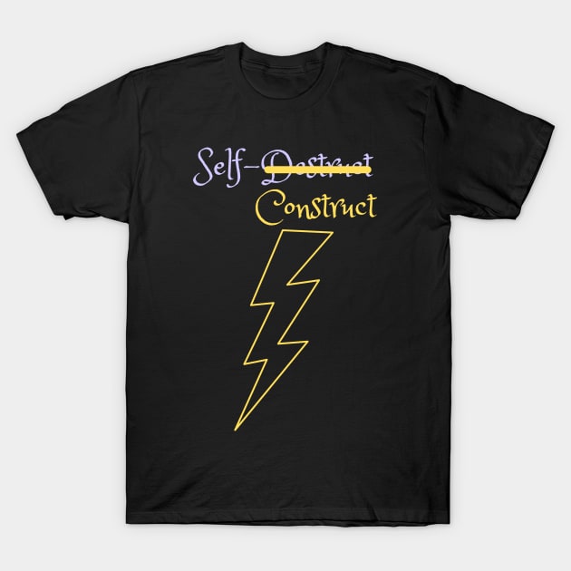 Self-Construct T-Shirt by Mediteeshirts